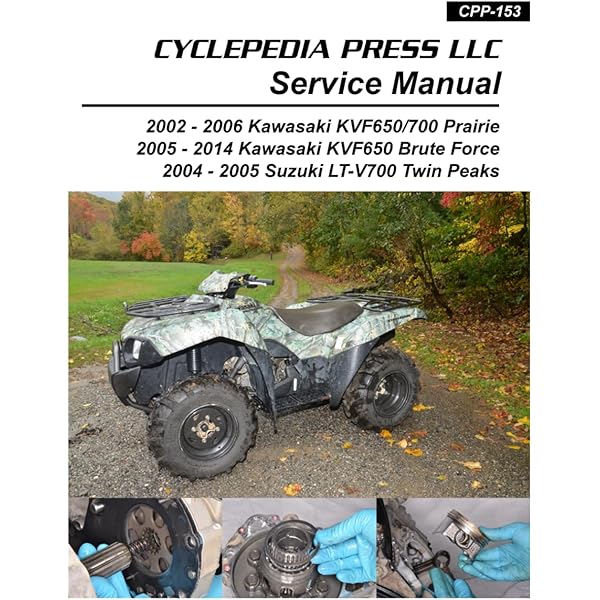 1987-2006 Suzuki LT80, Kawasaki KFX80 Cyclepedia Printed ATV